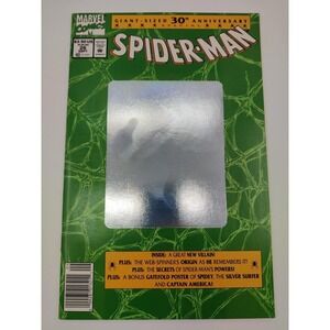 Spider-man #26 NM ‎ Holo Foil Cover Gatefold Posters Newsstand 1992